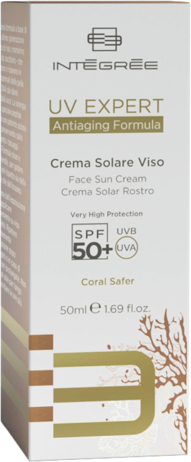 Crema solare SPF50+ viso