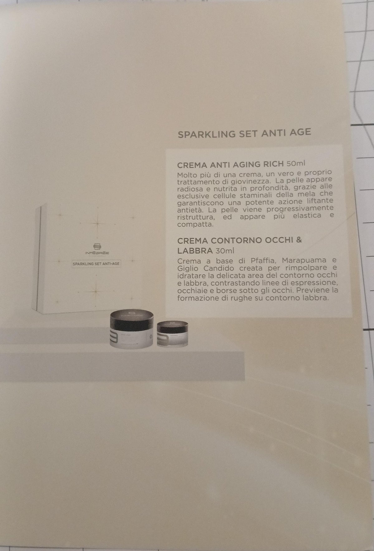 Sparkling set anti-age